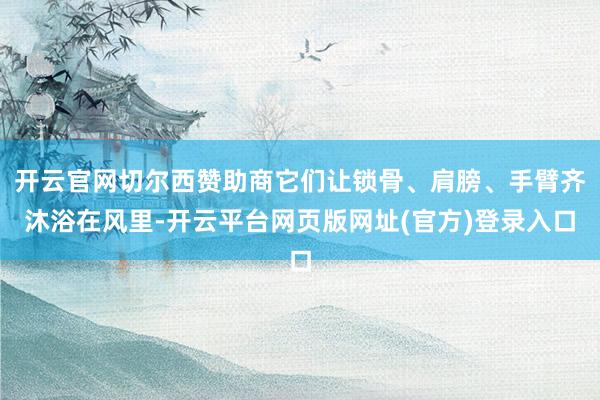 开云官网切尔西赞助商它们让锁骨、肩膀、手臂齐沐浴在风里-开云平台网页版网址(官方)登录入口
